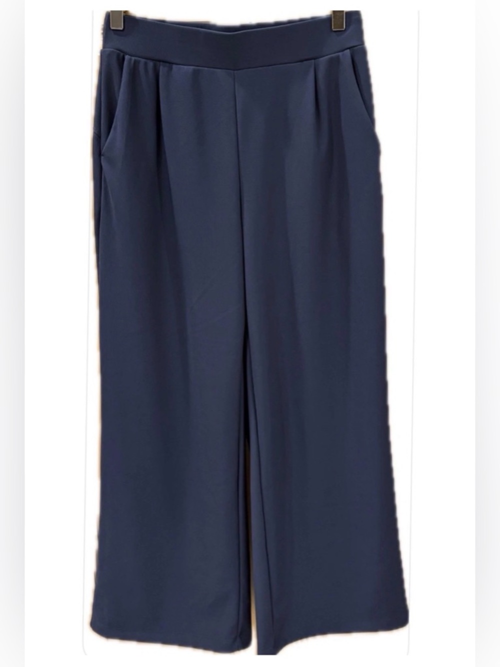 Halara NWT Athleisure  Flex Microwaffle 4-Way Stretch Wide Straight Leg Pants S